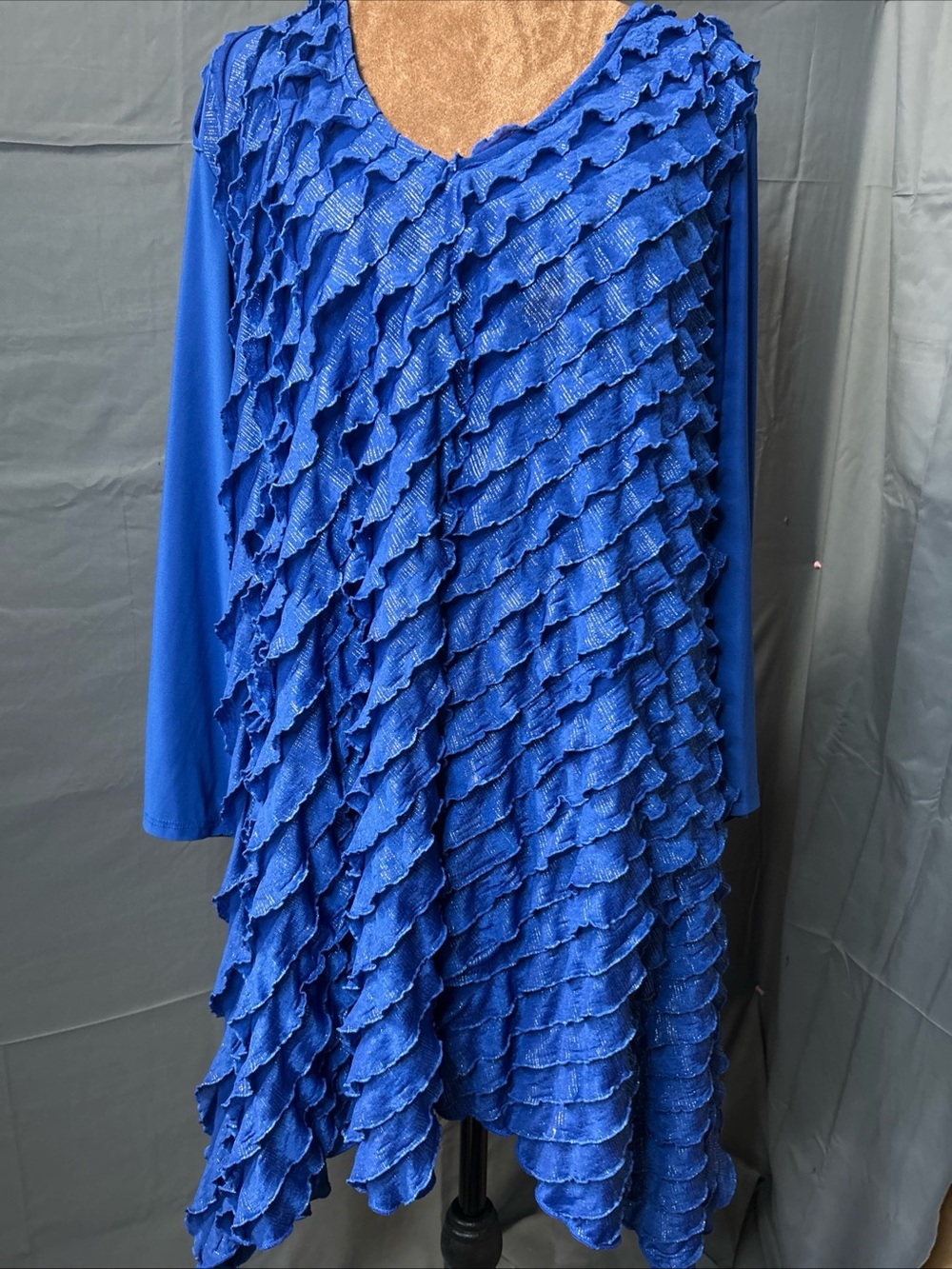 Women's Blue Lose By Essentials 4XL
